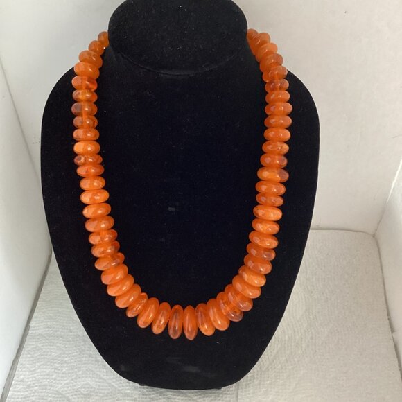 STATEMEANT AUTUMN NECKLACE AMBER - Picture 6 of 6